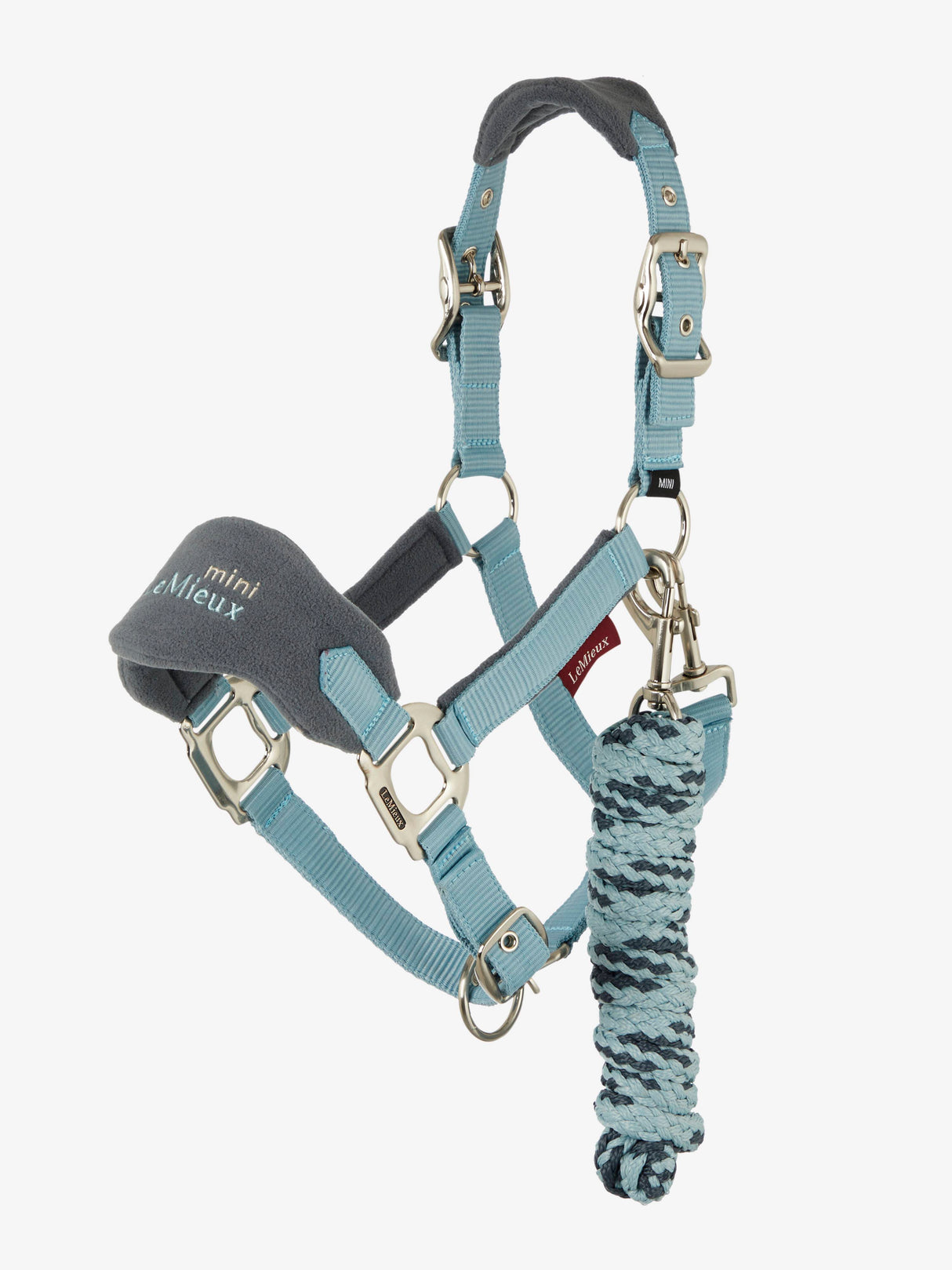 LeMieux Mini Vogue Headcollar & Leadrope Glacier