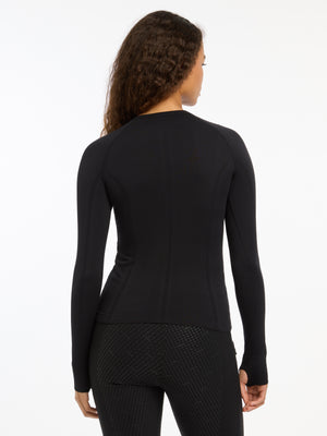 LeMieux Britney Seamless Long Sleeve Top Black