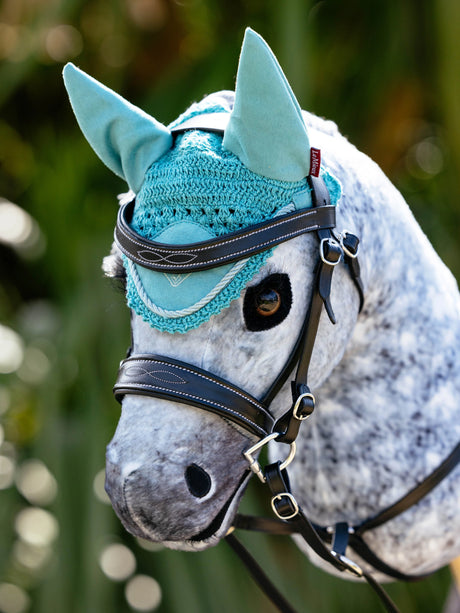 LeMieux Hobby Horse Fly Hood Lagoon