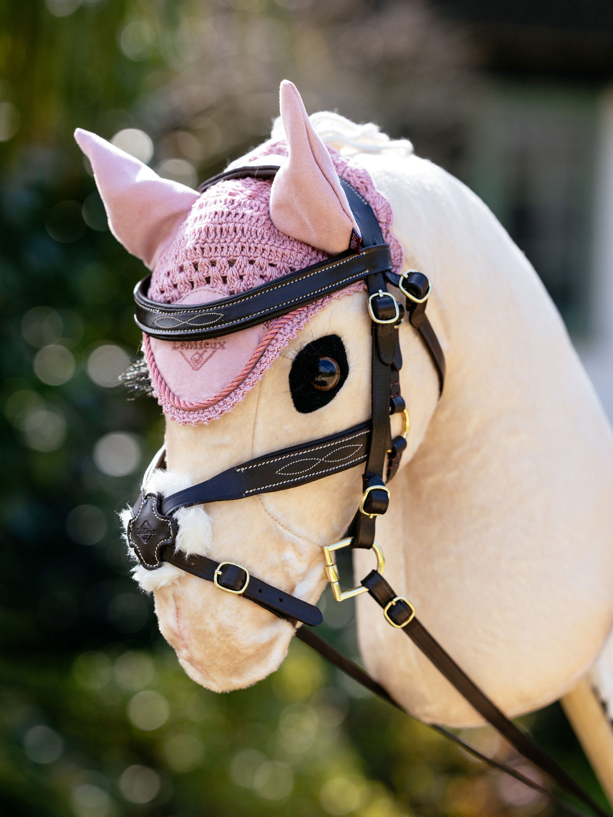 LeMieux Hobby Horse Fly Hood Blossom