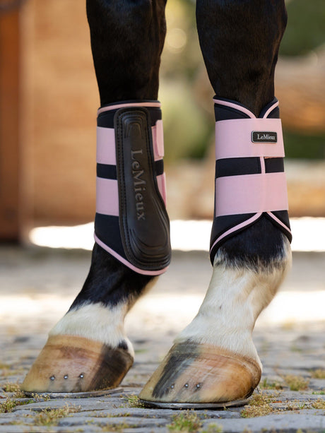 LeMieux Grafter Brushing Boots Blossom