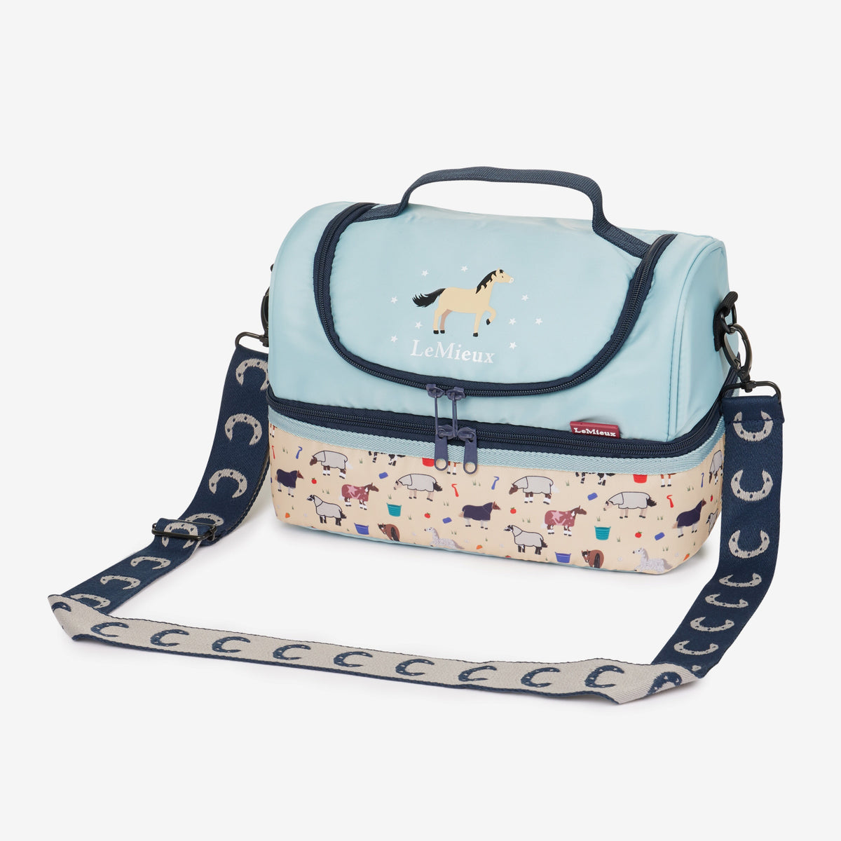 Sac à pochette rabattable marine LeMieux | OHLALA
