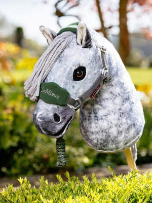 LeMieux Hobby Horse Vogue Headcollar & Leadrope Hunter Green