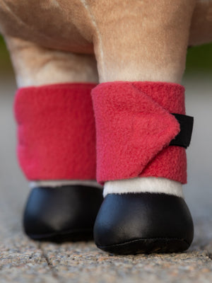 LeMieux Toy Pony Bandages Cranberry