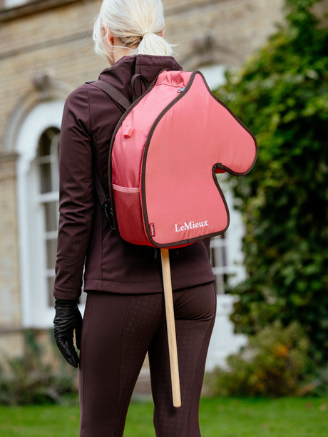 LeMieux Hobby Horse Carry Bag Cranberry