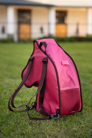 LeMieux Hobby Horse Carry Bag Cranberry