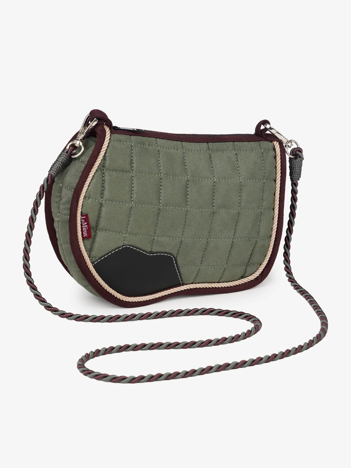 LeMieux Saddle Pad Crossbody Bag Rosemary