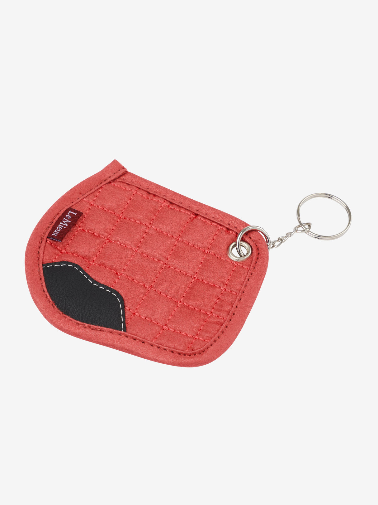 LeMieux Saddle Pad Key Ring Cranberry