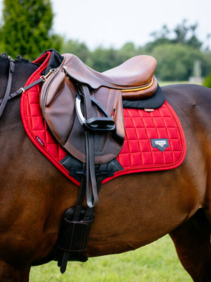 LeMieux Loire Classic Close Contact Jump Square Saddle Pad Chili