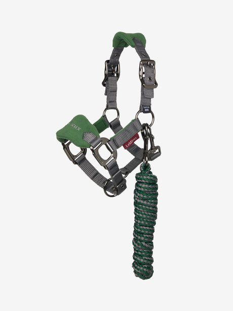 LeMieux Mini Vogue Headcollar & Leadrope Hunter Green