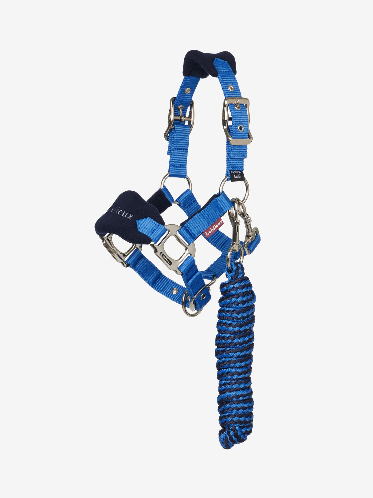 LeMieux Mini Vogue Headcollar & Leadrope Benetton Blue