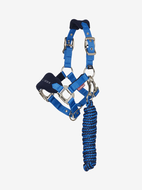 LeMieux Mini Vogue Headcollar & Leadrope Benetton Blue
