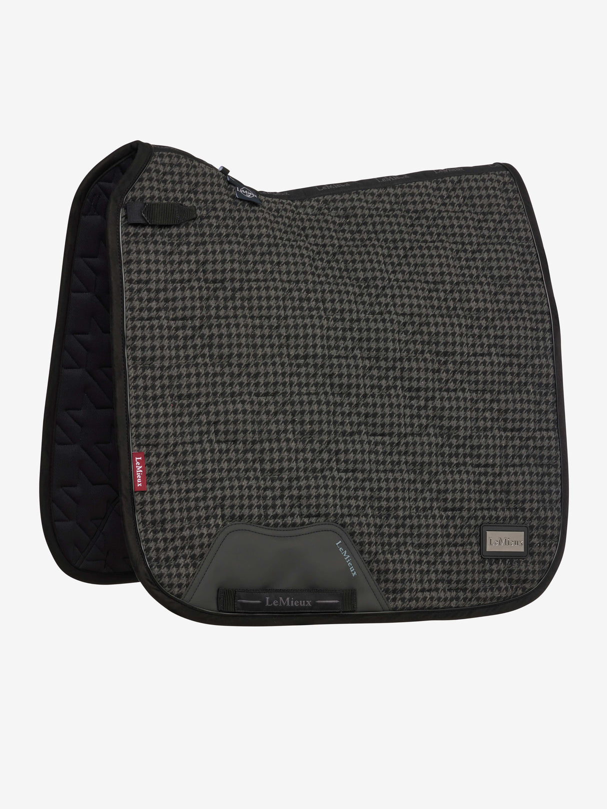 LeMieux Aspen Square Dressage Saddle Pad Houndstooth