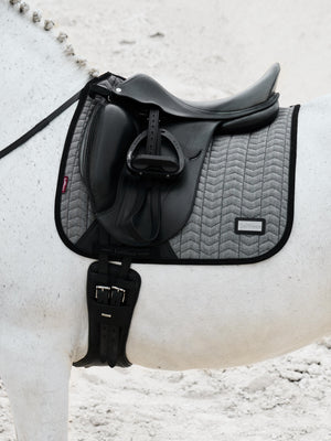 LeMieux Aspen Square Dressage Saddle Pad Herringbone