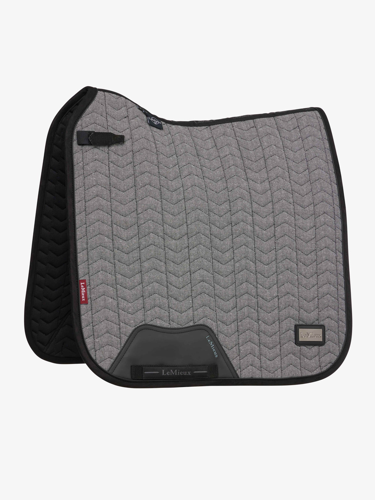 LeMieux Aspen Square Dressage Saddle Pad Herringbone