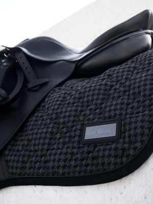 LeMieux Aspen Close Contact Jump Square Saddle Pad Houndstooth