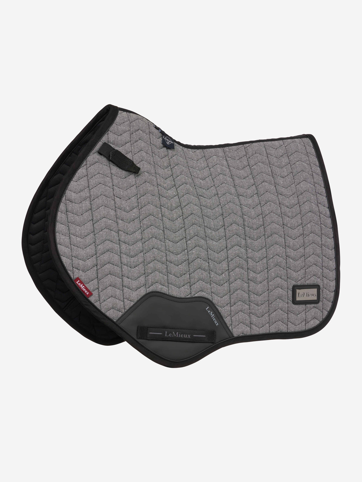 LeMieux Aspen Close Contact Jump Saddle Pad Herringbone