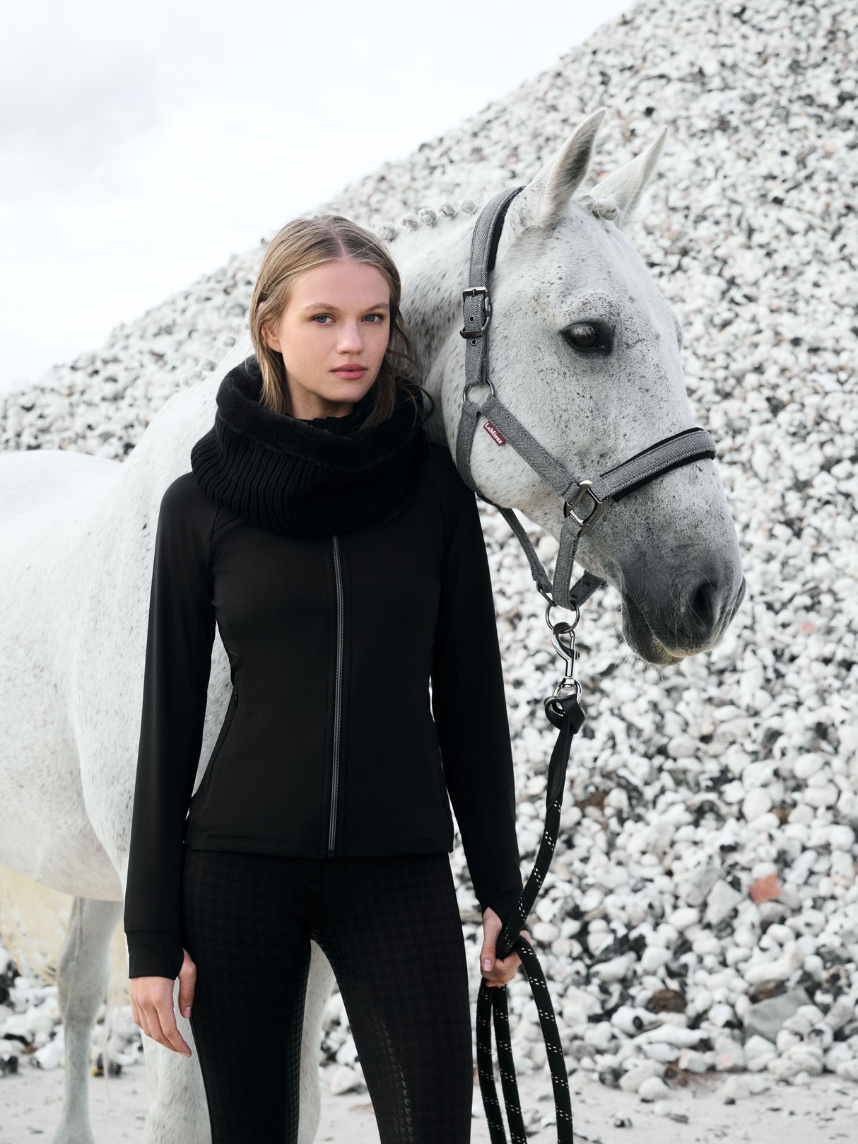 LeMieux Aspen Headcollar Herringbone