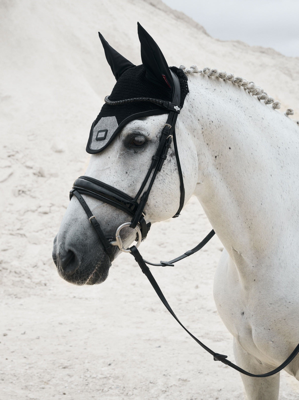 LeMieux Aspen Fly Hood Herringbone