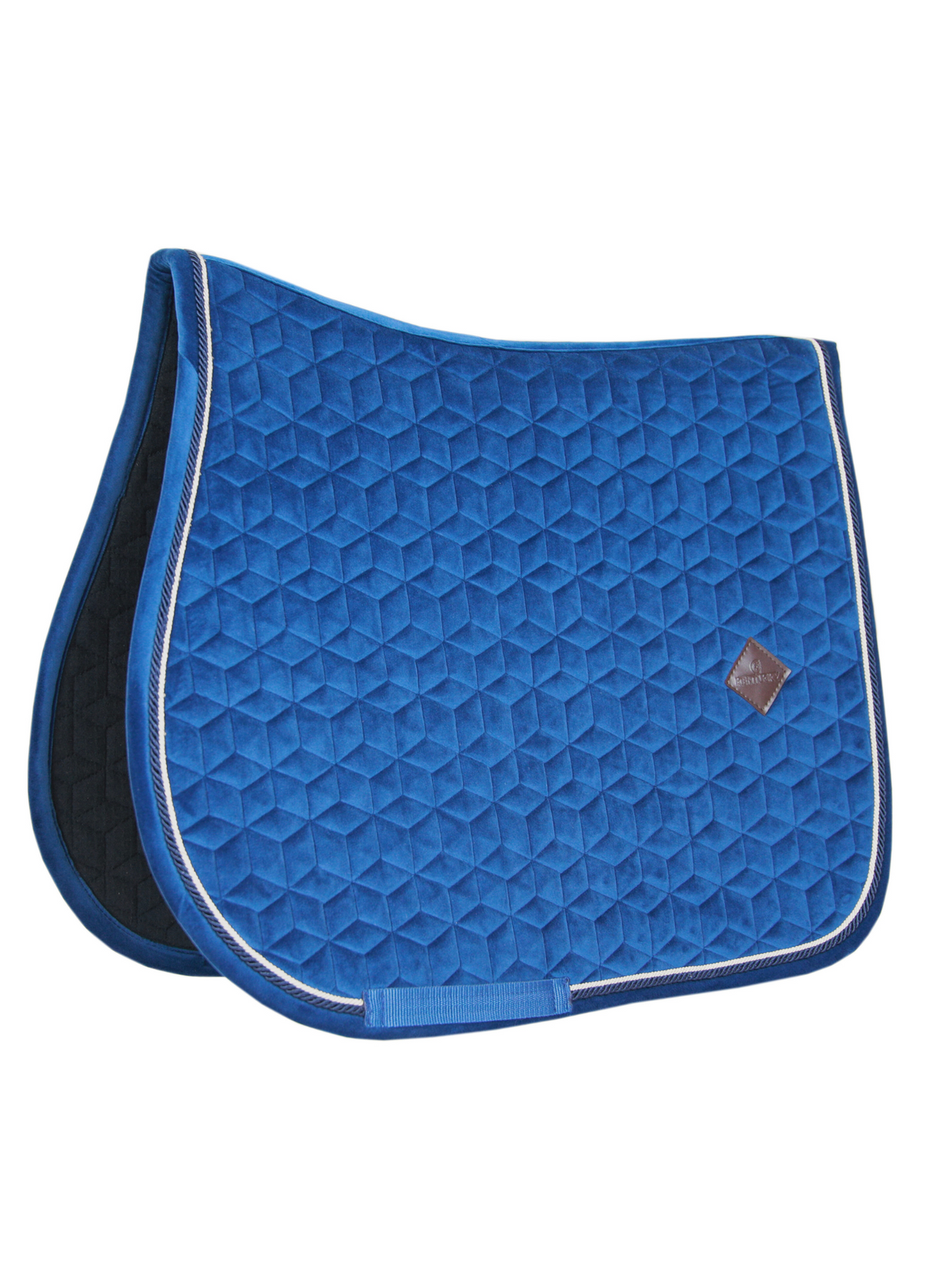 Kentucky Velvet Jump Saddle Pad Navy