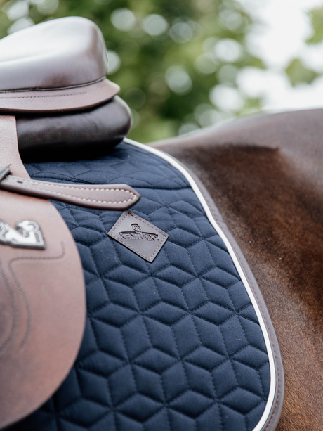 Kentucky Skin Friendly Jump Saddle Pad Navy