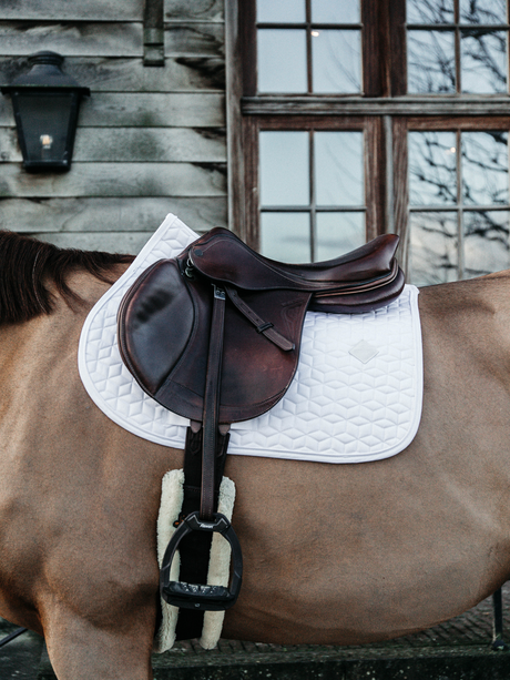Kentucky Classic Jump Saddle Pad White