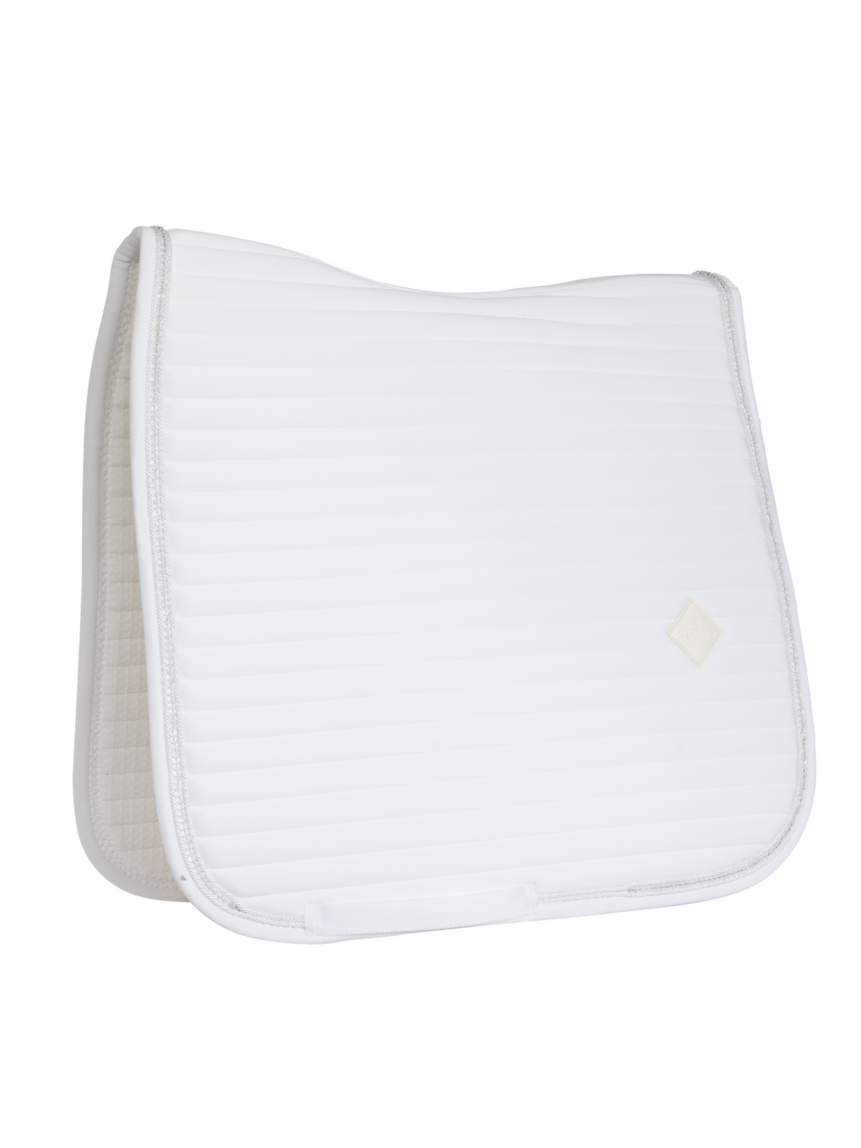 Kentucky Pearls Dressage Saddle Pad White