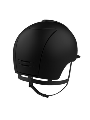 KEP Cromo 2.0 Helmet Textile Black - Chrome Ventilation Grille