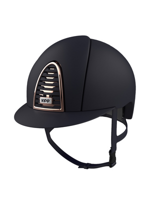 KEP Cromo 2.0 Helmet Textile Blue - Rose Gold Frame