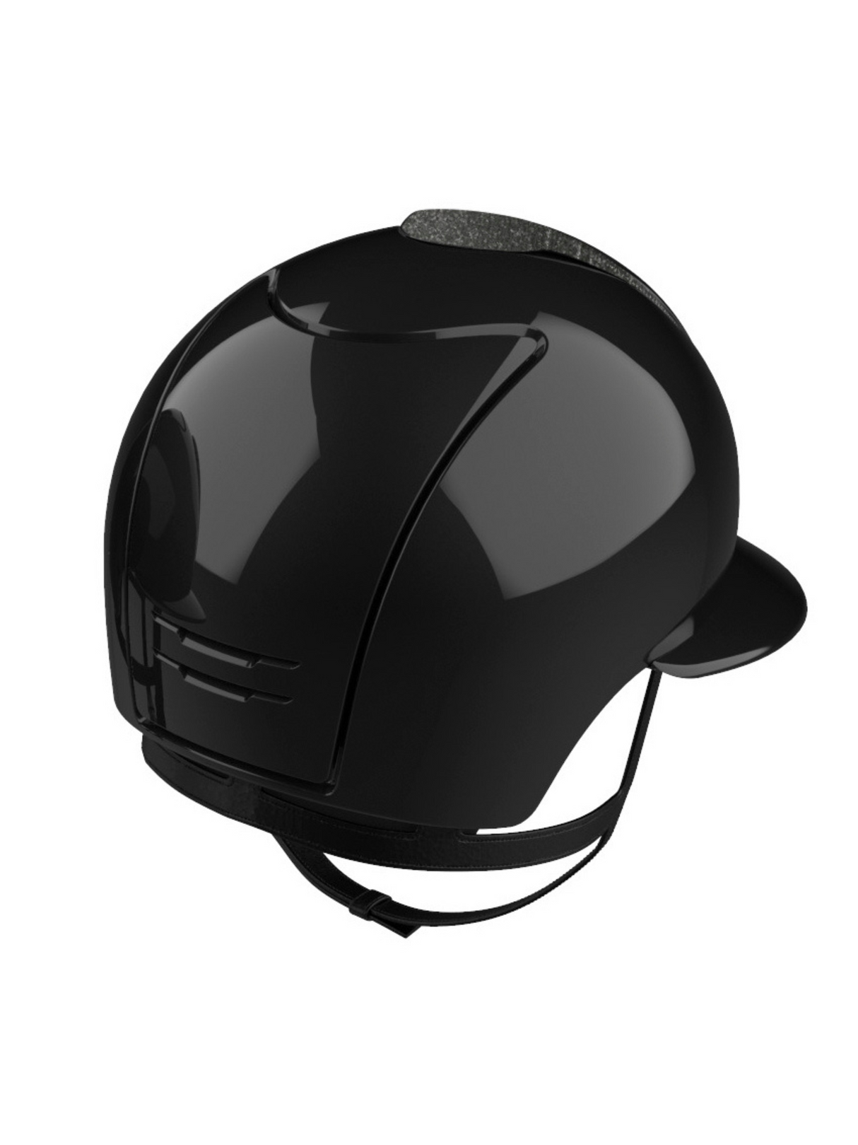 KEP Cromo 2.0 Helmet Polish Black - Black Galassia Front Panel - Swarovski Frame