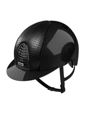 KEP Cromo 2.0 Helmet Polish Black - Black Snake Front & Rear Panels