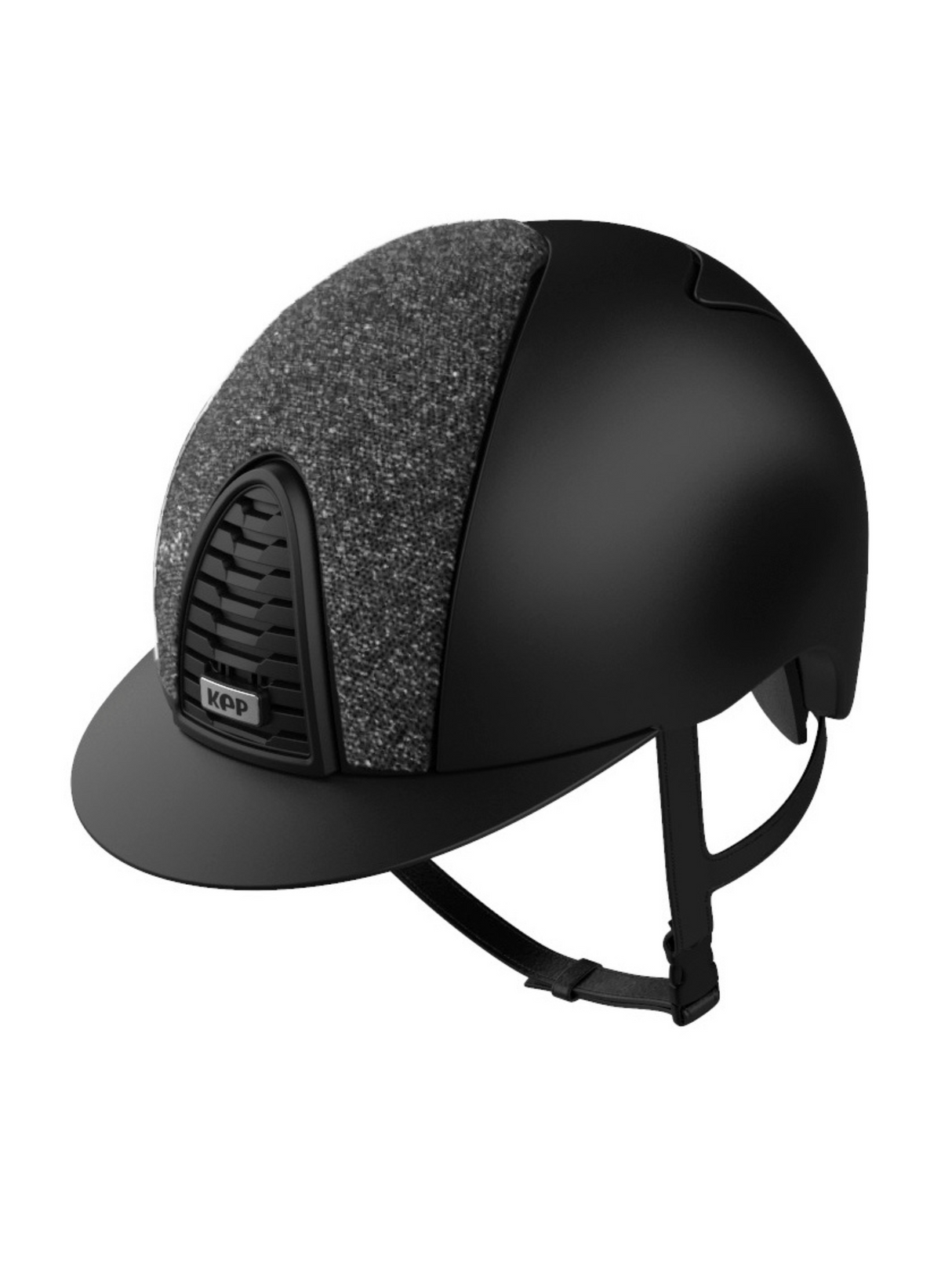 KEP Cromo 2.0 Helmet Textile Black - Black Star Front Panel