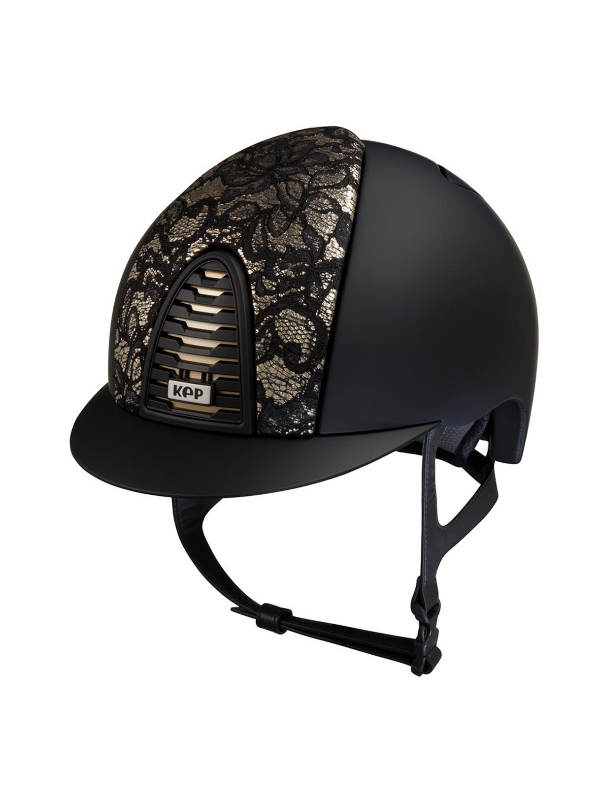 KEP Cromo 2.0 Helmet Textile Black - Black Lace Front