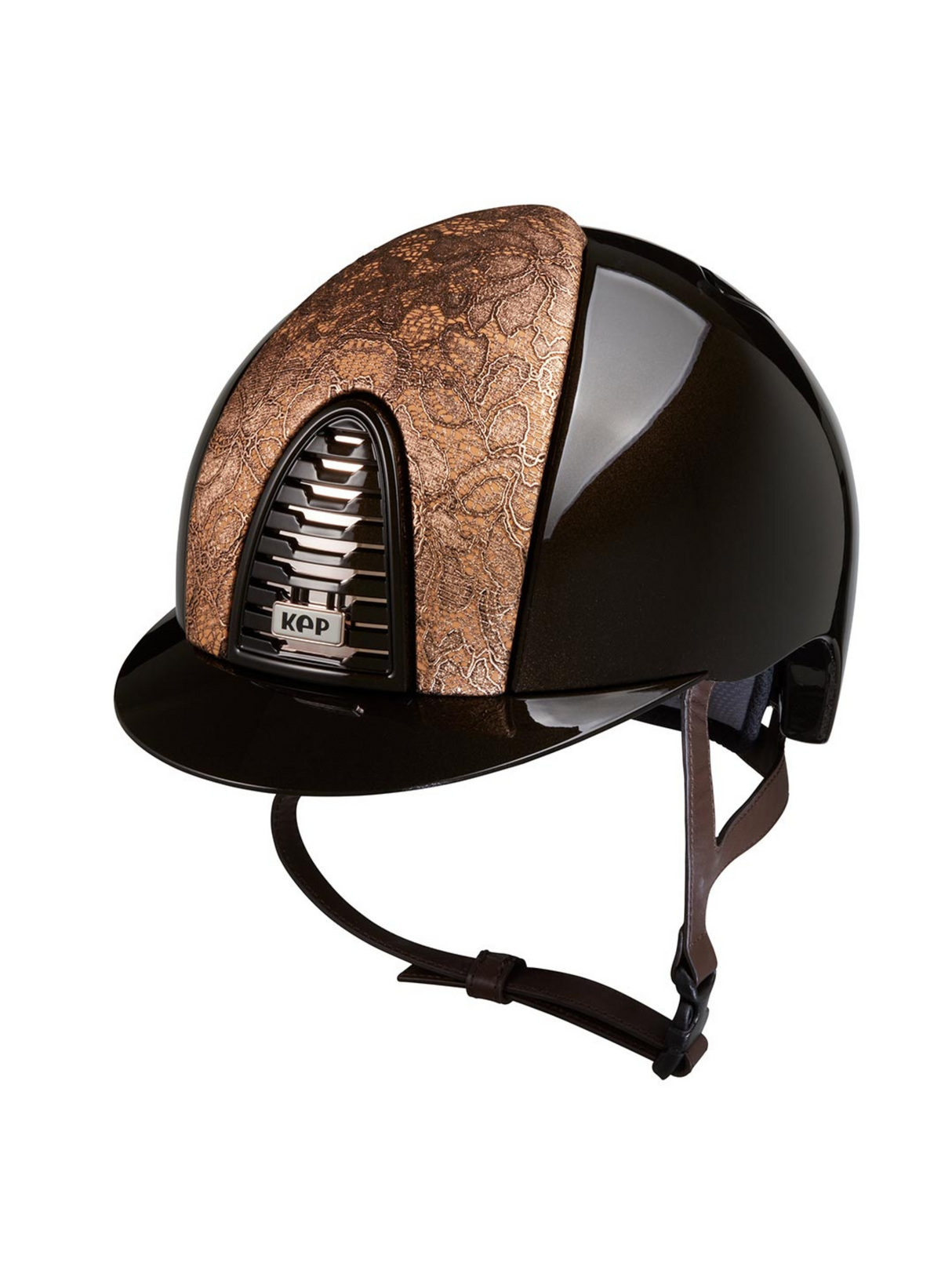 KEP Cromo 2.0 Helmet Polish Brown - Copper Lace Front Panel