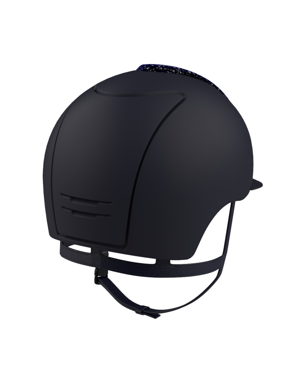 KEP Cromo 2.0 Helmet Textile Blue - Sparkling Blue Velvet Front Panel