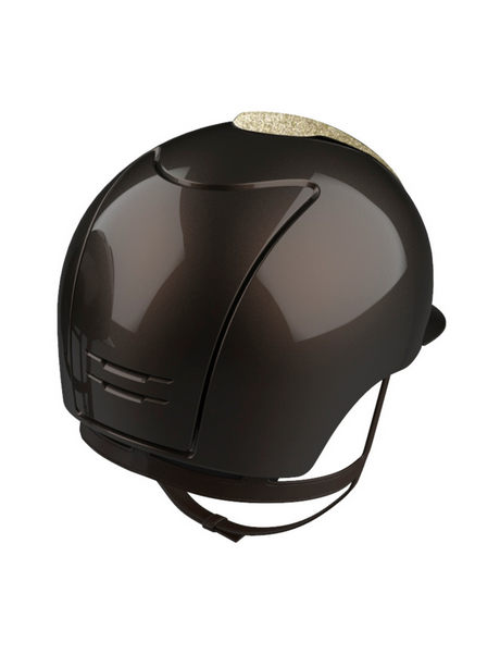 KEP Cromo 2.0 Helmet Polish Brown - Gold Star Front Panel