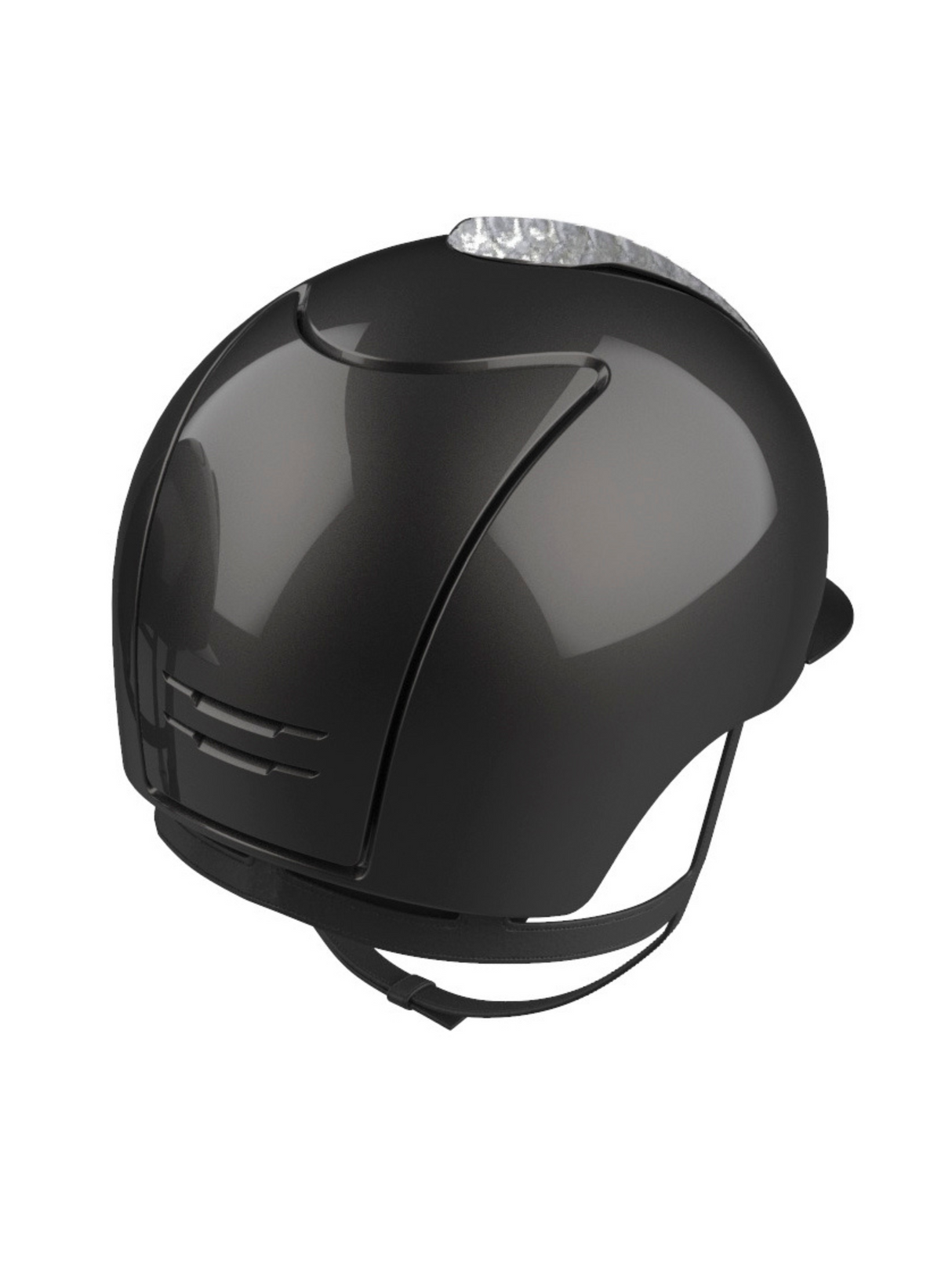 KEP Cromo 2.0 Helmet Polish Grey - Silver Python Front Panel - Swarovski Frame