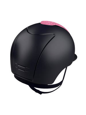 KEP Cromo 2.0 Helmet Textile Blue - Pink Python Front Panel