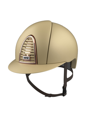 KEP Cromo 2.0 Helmet Textile Golden Sand - Rose Gold Frame