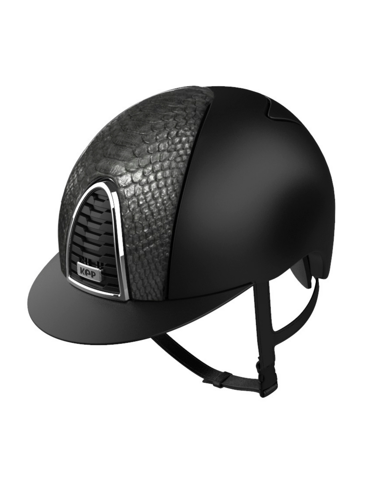 KEP Cromo 2.0 Helmet Textile Black - Black Python Front Panel