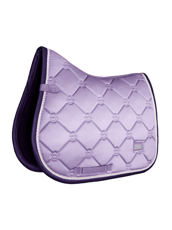 Equestrian Stockholm Jump Saddle Pad Lavender