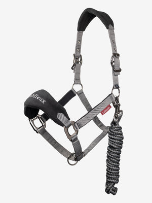 LeMieux Vogue Headcollar & Leadrope Black