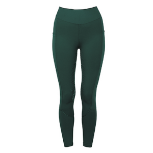 Equestrian Stockholm Movement Dressage Riding Tights Sycamore Green