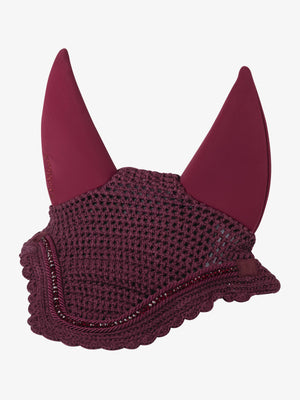 LeMieux Acoustic Diamante Ear Bonnet Burgundy