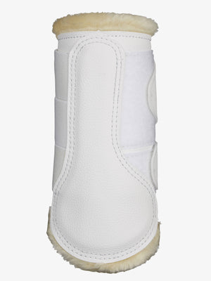 LeMieux Fleece Lined Brushing Boots White