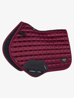 LeMieux Loire Classic Close Contact Jump Square Saddle Pad Mulberry