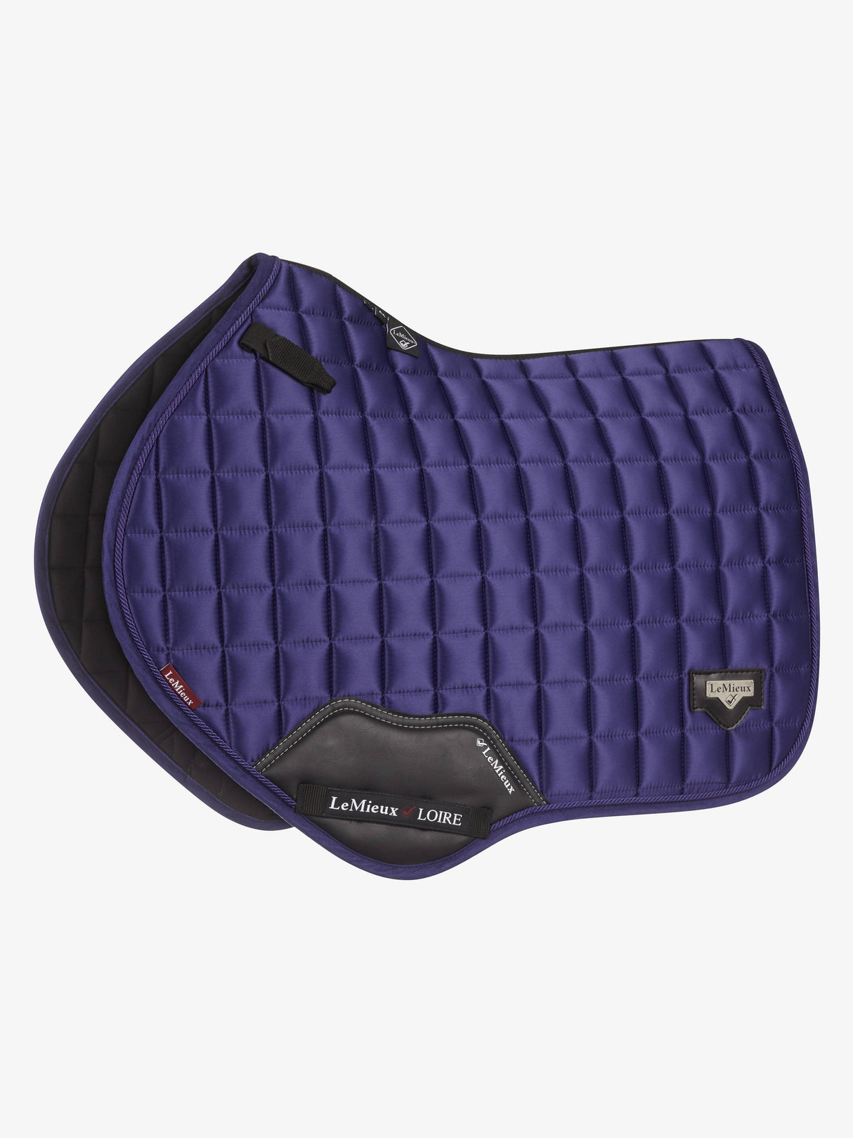 LeMieux Loire Classic Close Contact Jump Square Saddle Pad Ink Blue