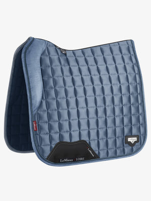 LeMieux Loire Memory Dressage Square Saddle Pad Ice Blue