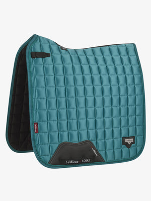 LeMieux Loire Classic Dressage Square Saddle Pad Peacock