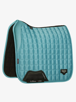 LeMieux Loire Memory Dressage Square Saddle Pad Azure